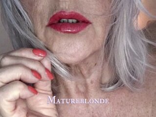 Matureblonde